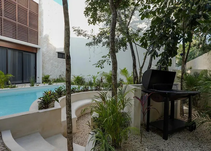 Divine House With Private Roof And Pool Only 1km From The Holiday home Tulum